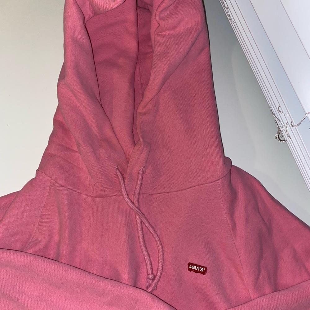 Pink Levi’s Crop Sweater
